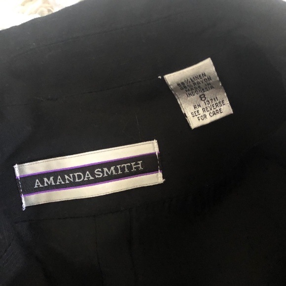 Amanda Smith Linen Blazer - Picture 4 of 6